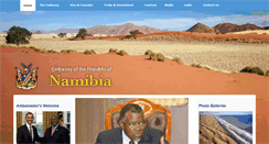 Desktop Screenshot of namibiaembassyusa.org